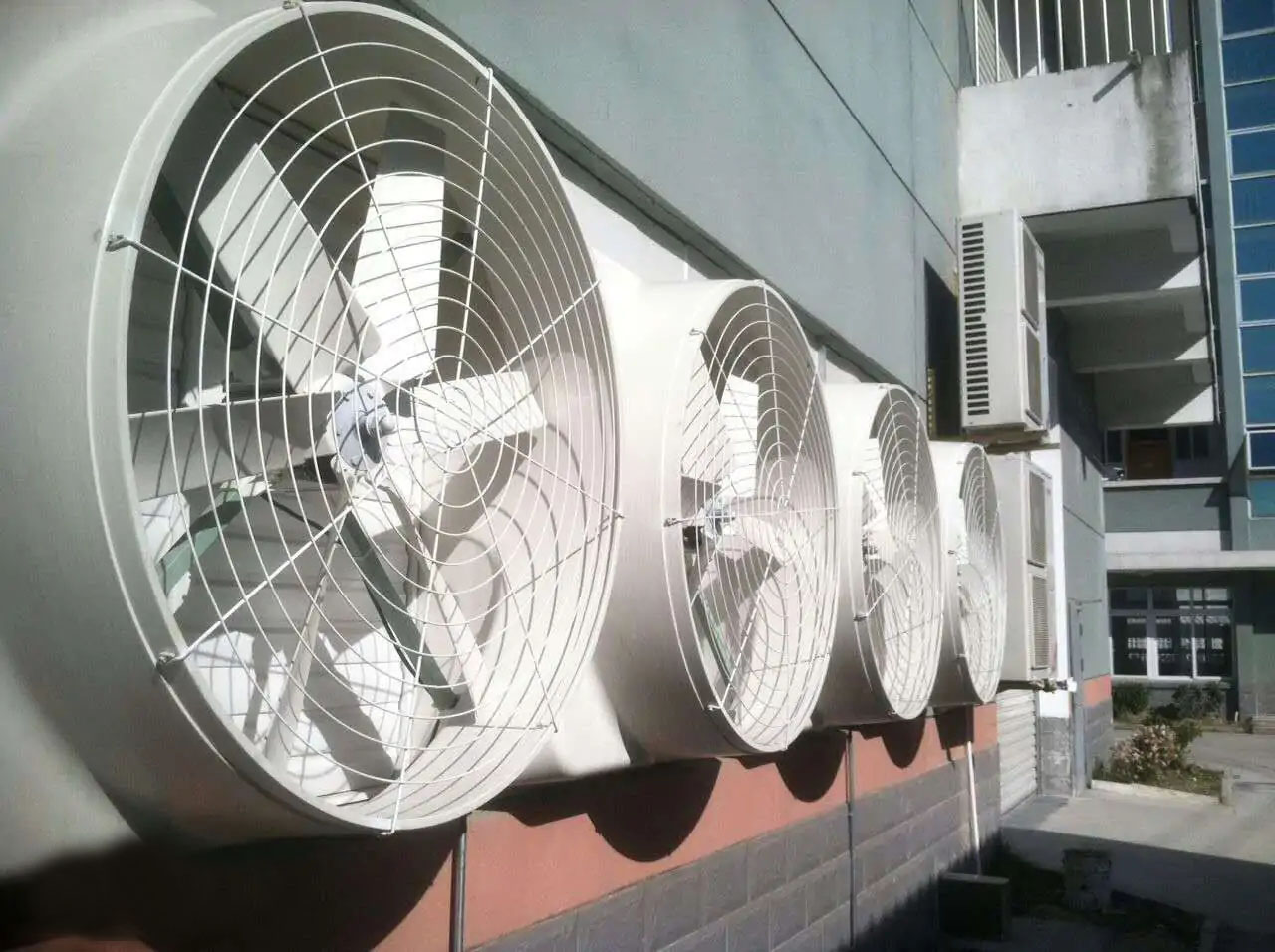 通風設備降溫案例
